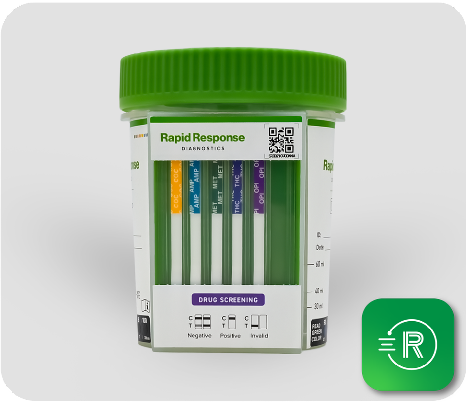 Multi-Drug Flat Cup